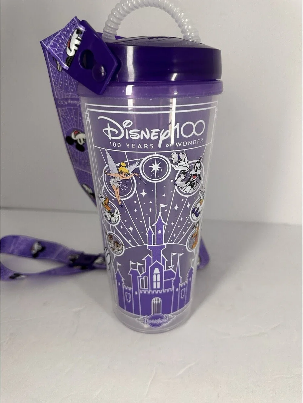 Collectors Disneyland 100 Years of Wonder Cup Purple Souvenir